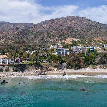 Luxury Beach Ocean View House, Steps To The Beach Villa Malibu Exterior photo