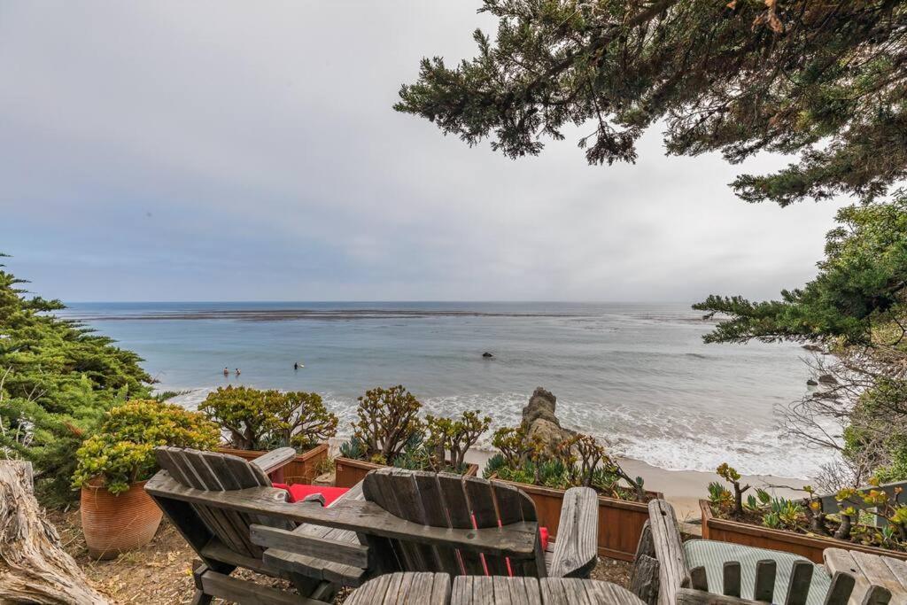 Luxury Beach Ocean View House, Steps To The Beach Villa Malibu Exterior photo